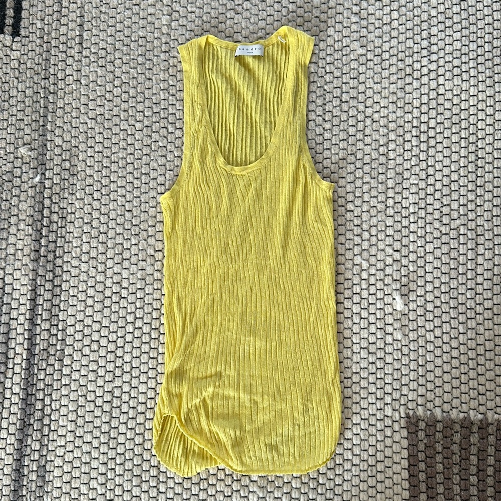 Sandro yellow tank